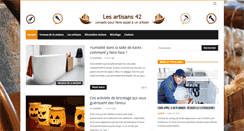 Desktop Screenshot of lesartisans42.com